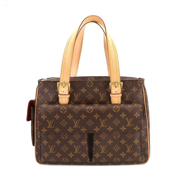 Louis Vuitton Multipli Cite Monogram Canvas Shoulder Bag Brown - Picture 1 of 8